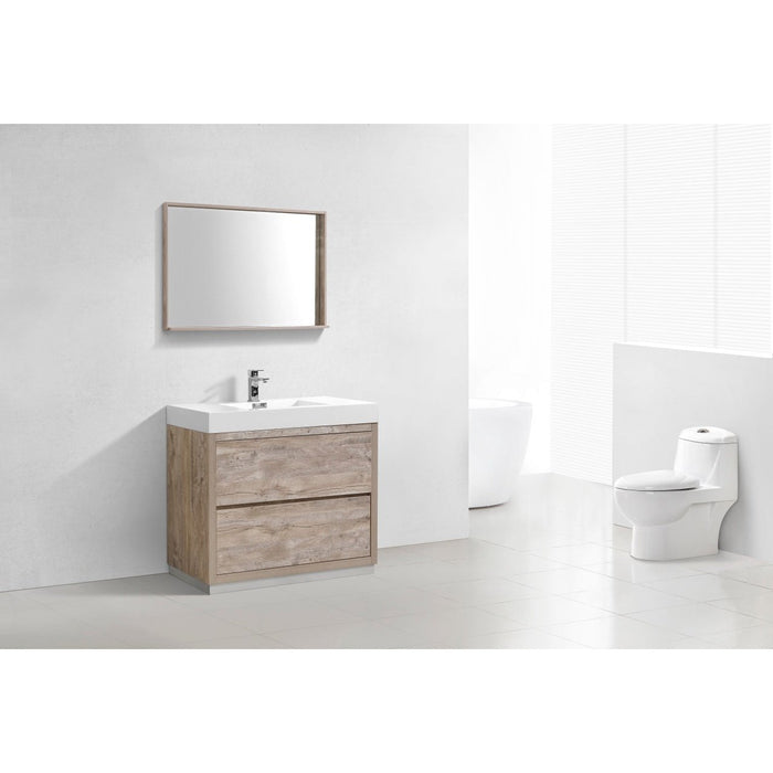 KubeBath Bliss Free Standing Modern Bathroom Vanity