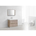 KubeBath Bliss Free Standing Modern Bathroom Vanity