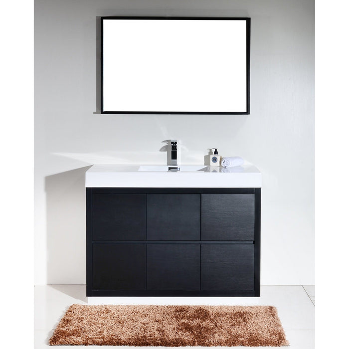 KubeBath Bliss Free Standing Modern Bathroom Vanity