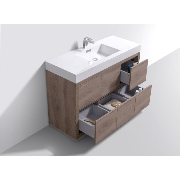 KubeBath Bliss Free Standing Modern Bathroom Vanity