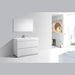 KubeBath Bliss Free Standing Modern Bathroom Vanity