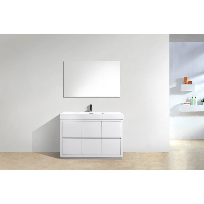 KubeBath Bliss Free Standing Modern Bathroom Vanity