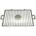 Tagwood BBQ Table Top Warming Brazier | Stainless steel and Acacia wood | BBQ07SS-