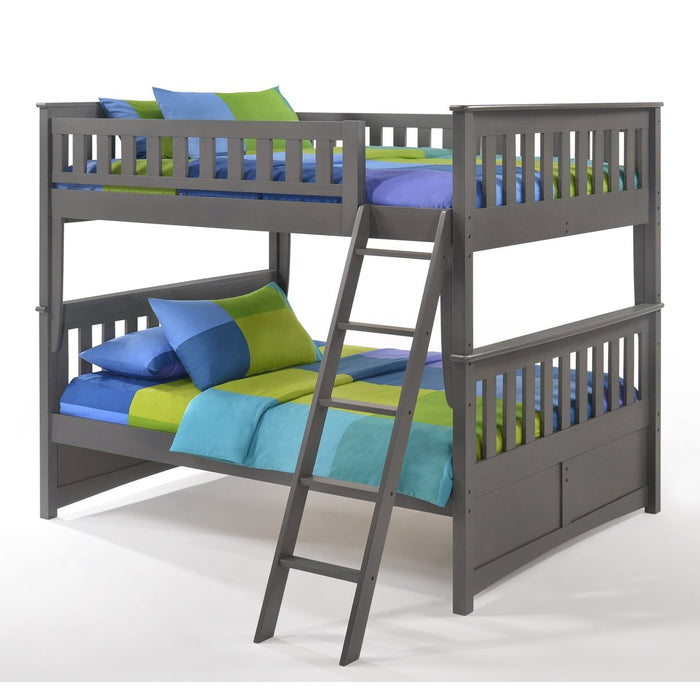 Night and Day Furniture Spices Ginger Full/Full Bunk Bed