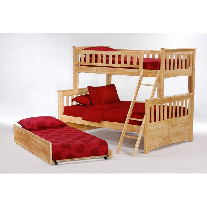 Night and Day Furniture Spices Ginger Twin/Full Bunk Bed