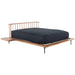 District Eight Distrikt Queen Bed in Hard Fumed/Black HGDA490