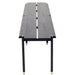 District Eight Stacking Occasional Bench in Black HGDA683