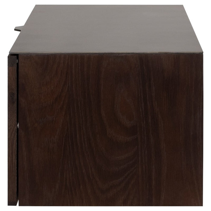 District Eight Drift Media Unit Cabinet in Smoked HGDA829