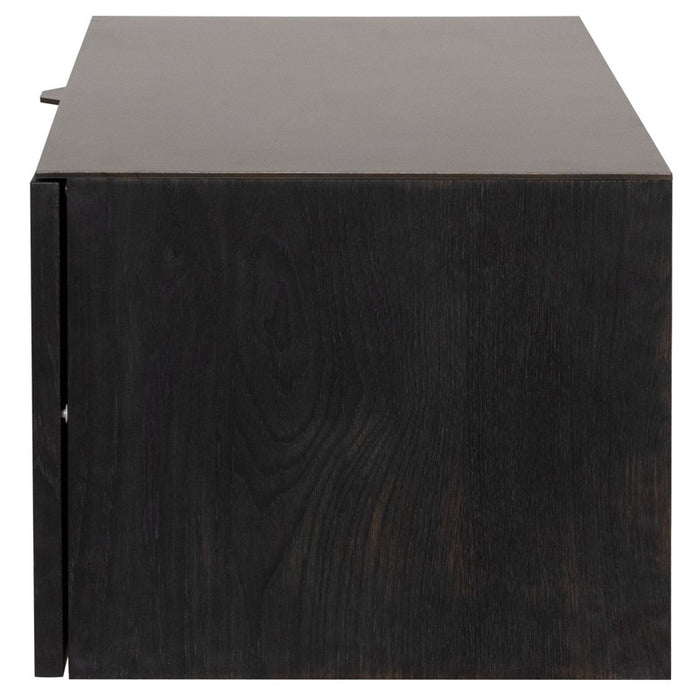 District Eight Drift Media Cabinet Unit in Ebonized HGDA830