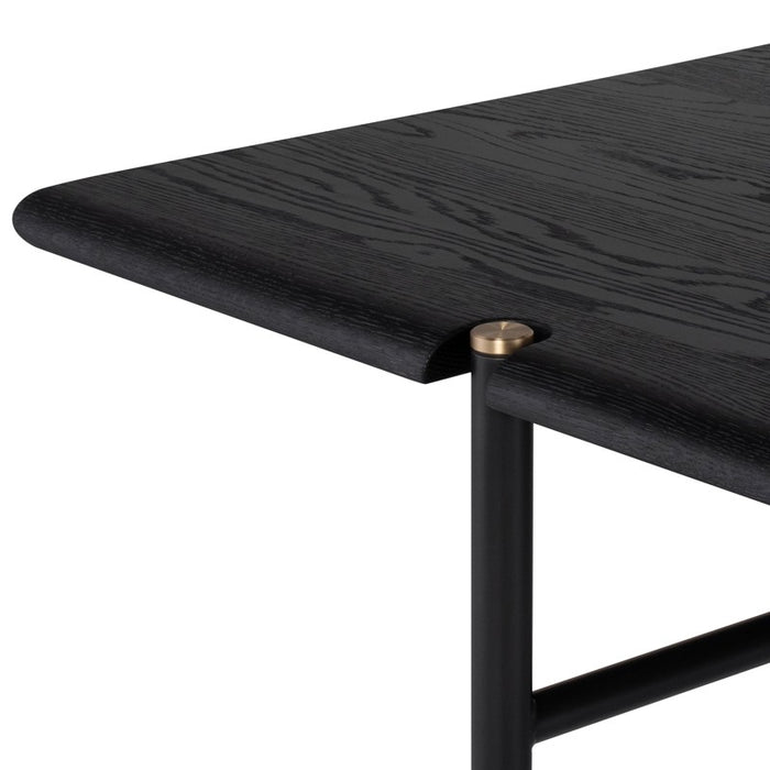 District Eight Stacking Dining Table in Ebonized/Black HGDA848