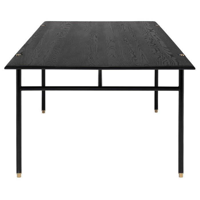 District Eight Stacking Dining Table in Ebonized/Black HGDA848