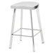 Nuevo Living Icon Counter Stool in Silver HGDE236