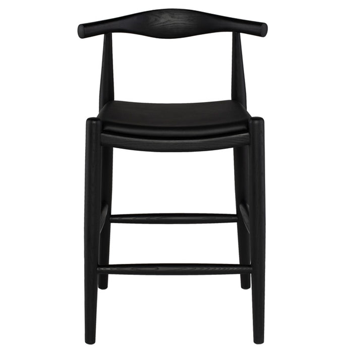 Nuevo Living Maja Counter Stool in Black HGEM877