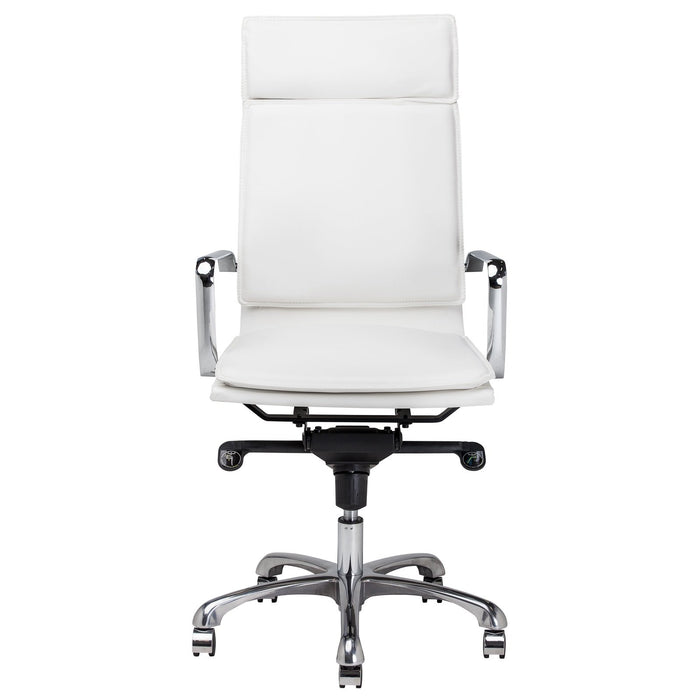 Nuevo Living Carlo Office Chair in White HGJL305