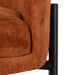 Nuevo Living Inna Bar Stool with Seat Back in Terra Cotta HGMV232
