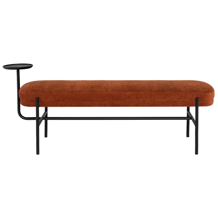 Nuevo Living Inna Occasional Bench With Black Legs