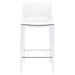 Nuevo Living Palma Counter Stool in White HGND111