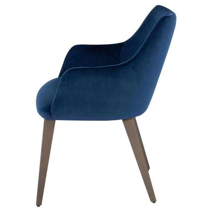 Nuevo Living Renee Dining Chair in Petrol HGNE137