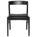 Nuevo Living Bjorn Dining Chair in Black/Onyx HGNH102
