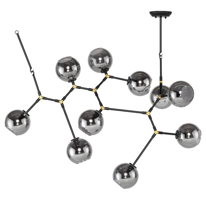 Nuevo Living Atom 10 Pendant Lighting in Grey HGRA159