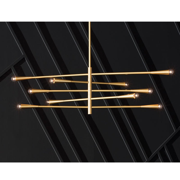 Nuevo Living Kaia Pendant Lighting in Gold HGRA571