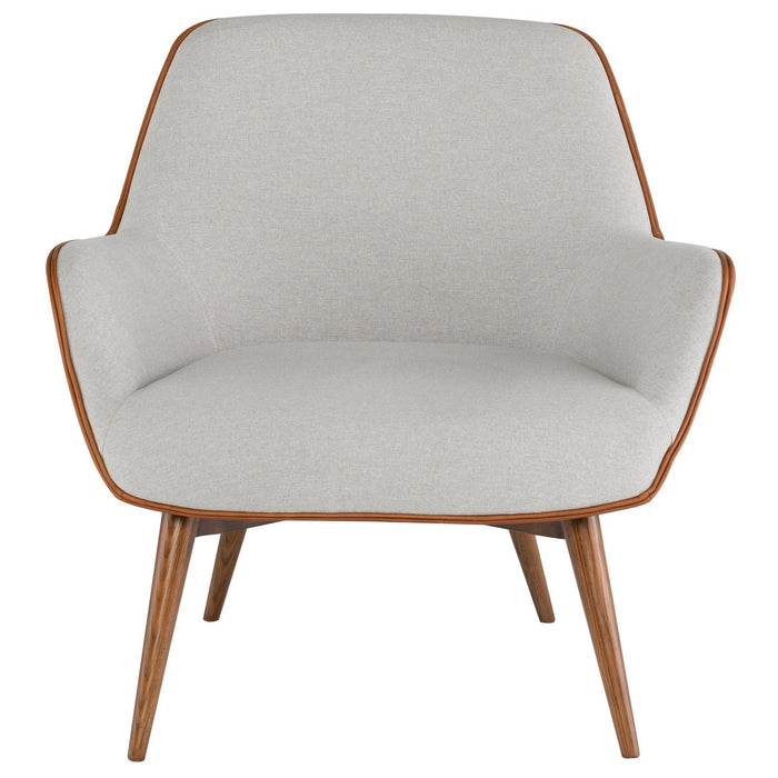 Nuevo Living Gretchen Occasional Chair in Stone Grey HGSC177
