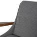 Nuevo Living Enzo Occasional Chair in Shale Grey HGSC302