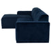 Nuevo Living Leo Left Arm Chaise Sectional Sofa in Dusk HGSC713