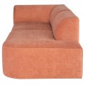 Nuevo Living Isla Right Arm Triple Seat Sofa in Nectarine HGSC840