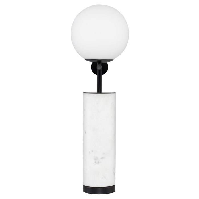 Nuevo Living Justine Table Lighting in White Marble HGSK405