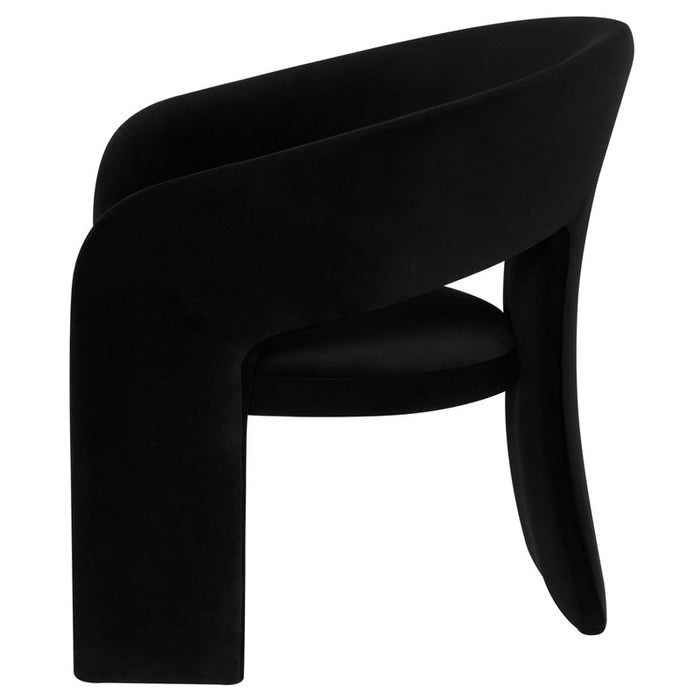 Nuevo Living Anise Occasional Chair in Black HGSN240