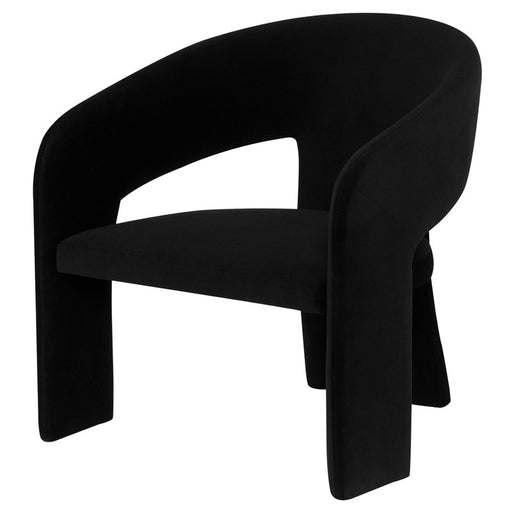 Nuevo Living Anise Occasional Chair in Black HGSN240