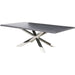 Nuevo Living Couture 96" Dining Table in Oxidized Grey HGSR327
