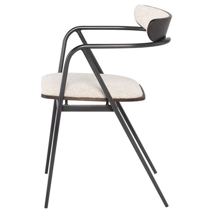 Nuevo Living Gianni Dining Chair in Shell HGSR796