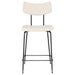 Nuevo Living Soli Counter Stool in Shell HGSR810