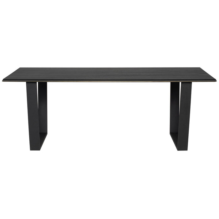 Nuevo Living Linea 78.8" Dining Table in Black HGSR832