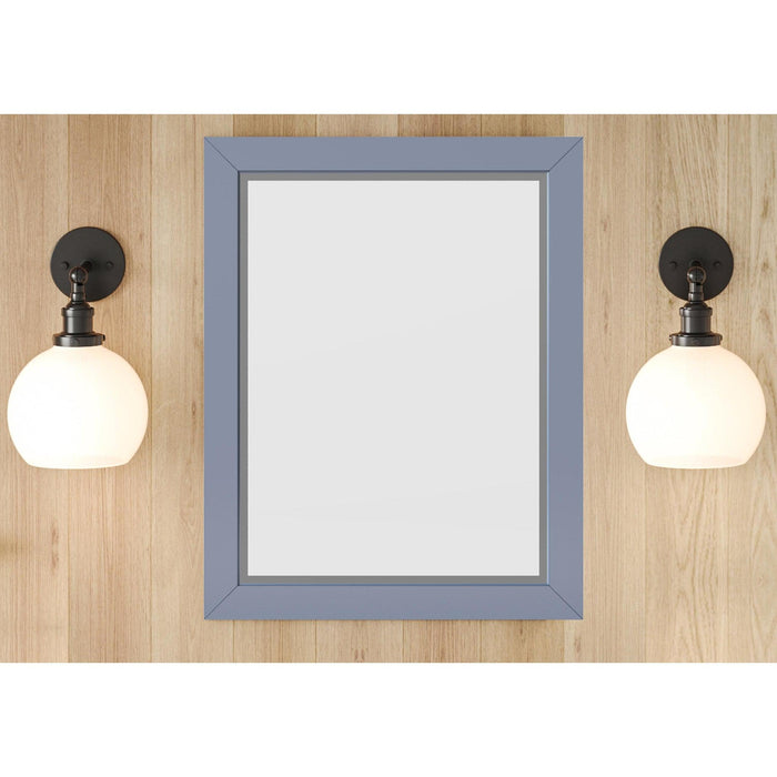 Hardware Resources Jeffrey Alexander 2nd Gen Cade 22" x 28" Blue Steel Mirror