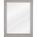 Hardware Resources Jeffrey Alexander 2nd Gen Cade 22" x 28" Gray Mirror , Set of Two