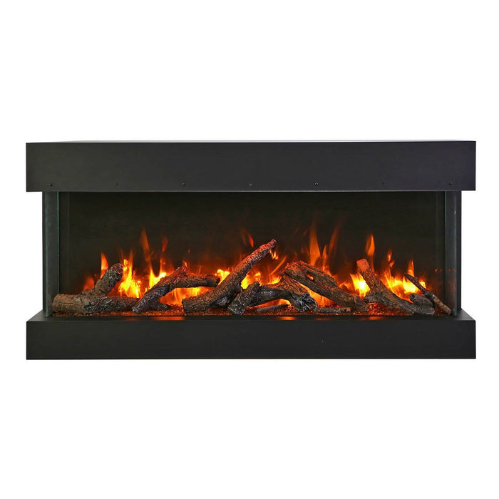 Remii BAY-SLIM Series 3 Sided Glass Electric Fireplace