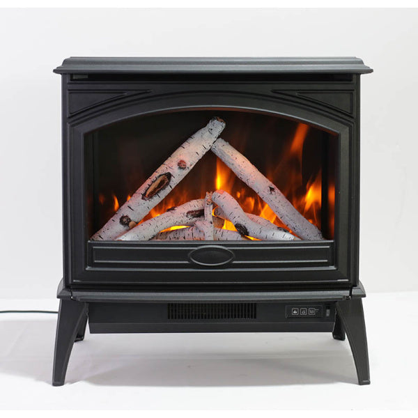 Sierra Flame Cast Iron Freestand Electric Fireplace