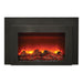 Sierra Flame INS-FM Electric Insert with Dual Steel Surround Fireplace