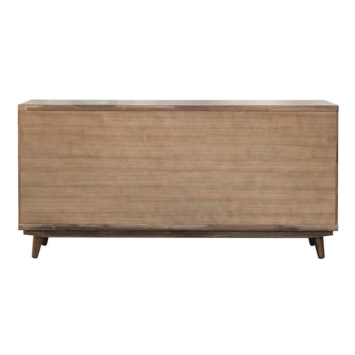 New Pacific Direct Piero Chevron Buffet 4 Drawers + 4 Doors 7800048