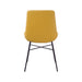 Bellini Modern Living Kate Dining Chair Yellow Kate YEL