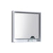 KubeBath Bosco 30" Framed Mirror With Shelve