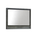 KubeBath Bosco 36" Framed Mirror With Shelve