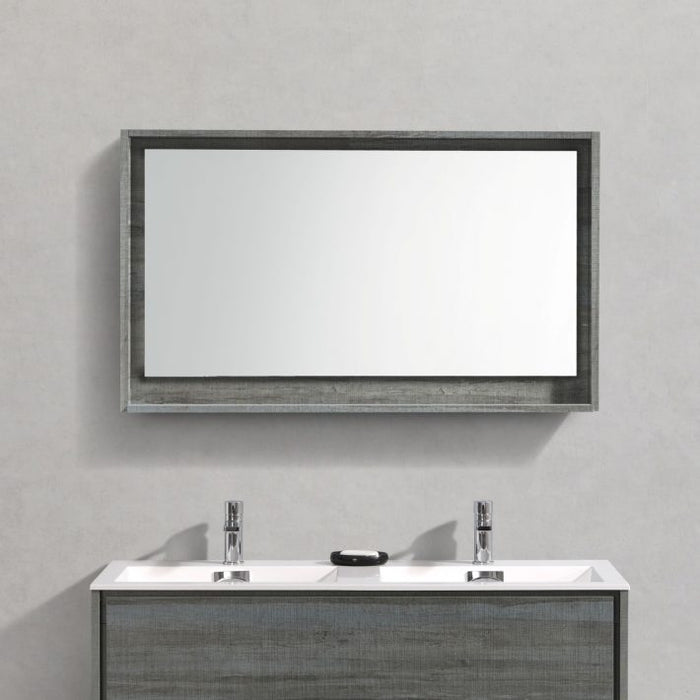 KubeBath Bosco 48″ Framed Mirror With Shelve 48″ size