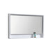 KubeBath Bosco 48″ Framed Mirror With Shelve 48″ size