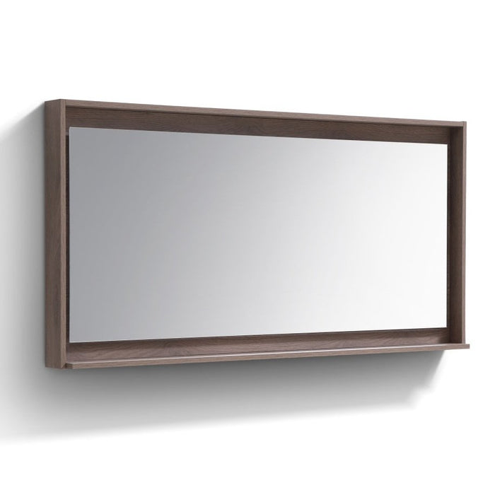 KubeBath Kube 60″ Framed Mirror With Shelve 60″ size