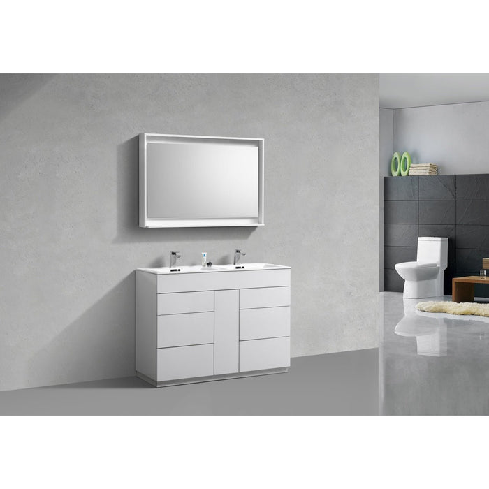 KubeBath Milano 48" Modern Bathroom Vanity
