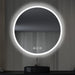 Blossom Orion 32″ Round LED Mirror with Frosted Side